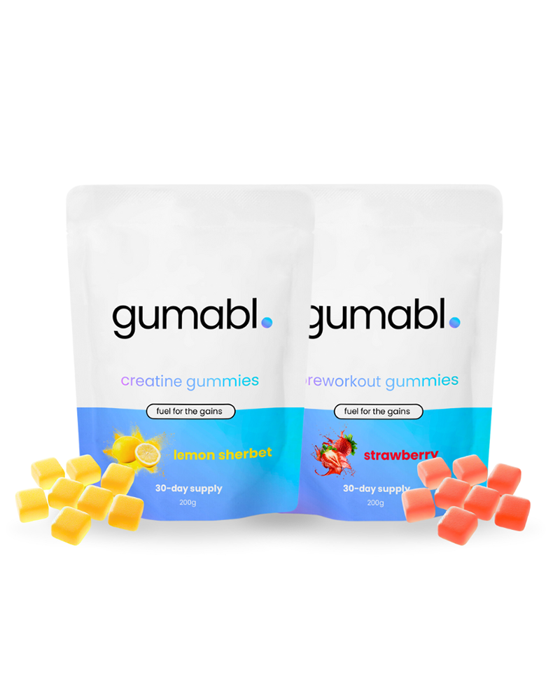 Creatine & Preworkout Gummies Bundle